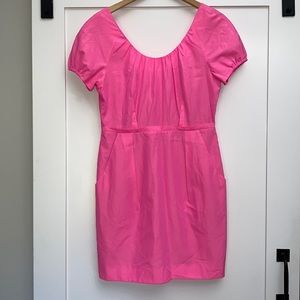 Gorgeous Pink Silk Dress from J Crew Size 10 Preppy
